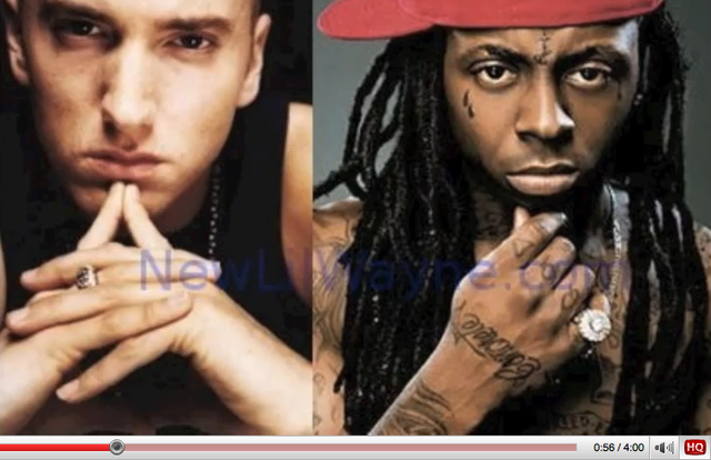 Eminem in Lil Wayne - Drop The World / vir: YouTube