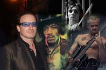 Bono na vokalu, Jimi Hendrix na kitari, Flea (Red Hot Chili Peppers) na bas kitari, na bobonih Keith Moon (The Who), na klaviaturah pa Chris Martin - thumbnail
