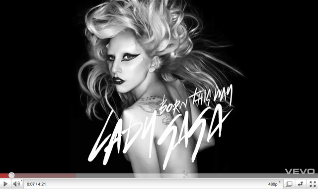Lady Gaga - Born This Way / vir: YouTube