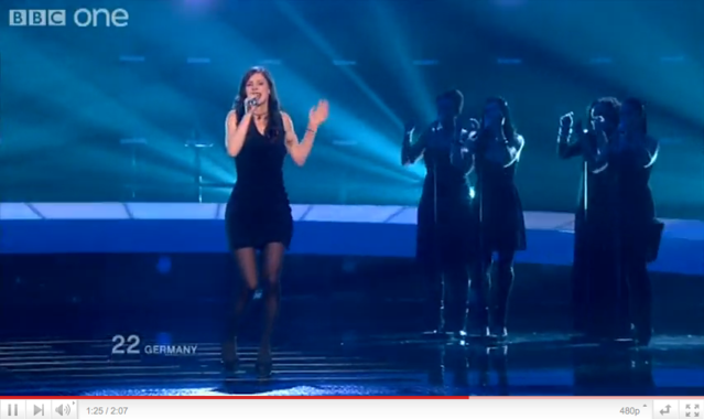 Lena Meyer-Landrut zmagala na Eurosongu 2010 s pesmijo Satellite / vir: BBC - YouTube