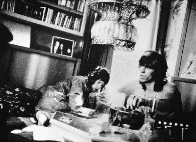 Mick Jagger in Keith Richards v dokumentarcu Cocksucker Blues
