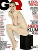 Heidi Klum gola na naslovnici revije GQ (Nemčija), marec 2009 - thumbnail