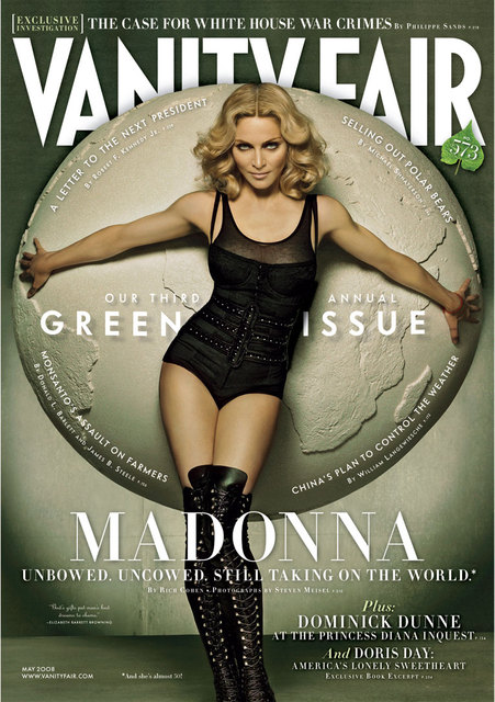 Madonna na naslovnici revije Vanity Fair, maj 2008