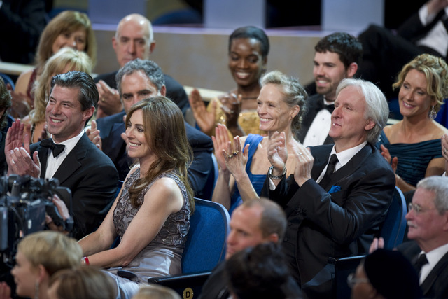 Zmagovalna Kathryn Bigelow in poraženi James Cameron / foto: Matt Petit / ©A.M.P.A.S.