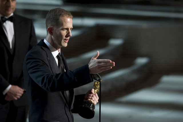 Pete Docter je prejel Oscarja za najboljši animirani film: Up / foto: Matt Petit / ©A.M.P.A.S.