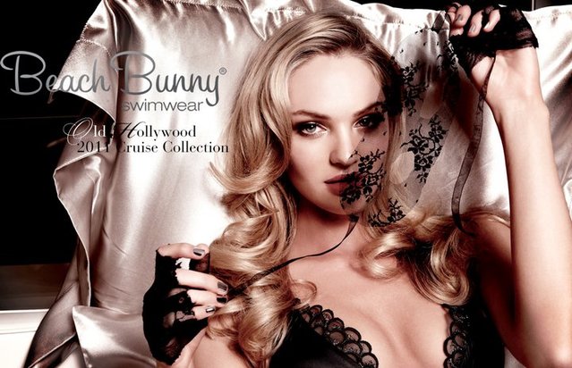 Candice Swanepoel - Old Hollywood 2011 Cruise Collection by Beach Bunny