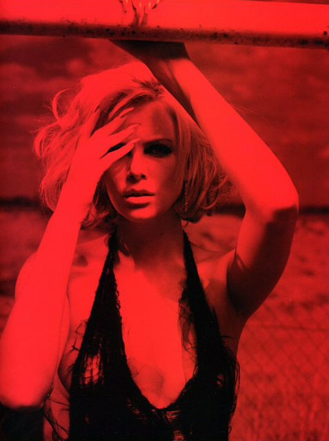 Charlize Theron v Flaunt magazine