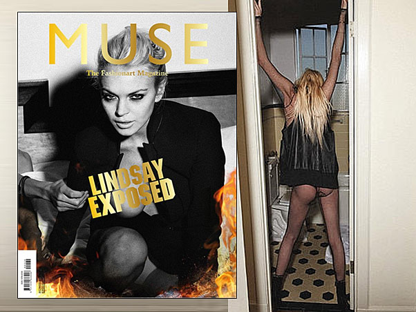 Lindsay Lohan seksi v reviji Muse