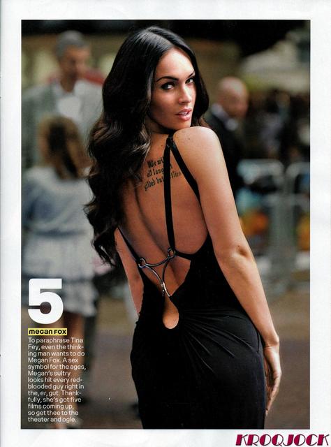 Megan Fox, peta na lestvici Maxim 2010 Hot 100 / vir: Celebutopia.net