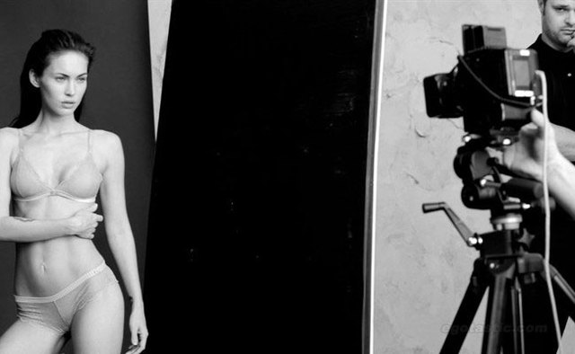 Megan Fox spet reklamira spodnje perilo Emporio Armani