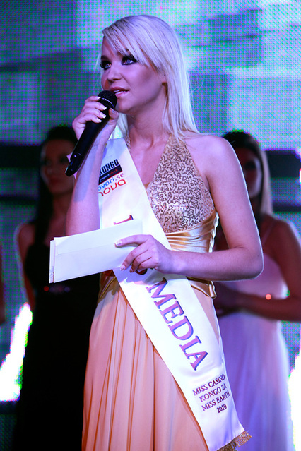 Miss Casino Kongo za Miss Earth 2010 je Ines Draganovič