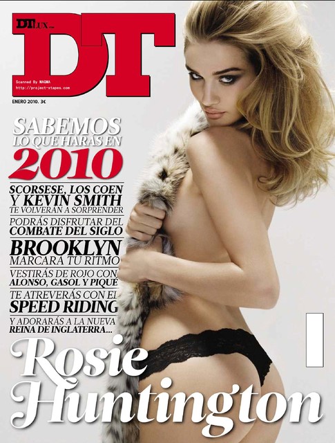 Rosie Huntington-Whiteley zgoraj brez v DT / vir: Egotastic!