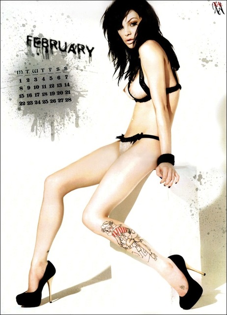 Vikki Blows v koledarju za leto 2010