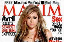 Avril Lavigne že tretjič na naslovnici revije Maxim / vir: Maxim.com - thumbnail