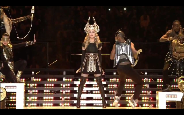 Madonna in njen nastop na Super Bowlu / vir: YouTube