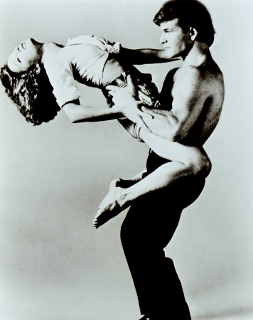 Patrick Swayze in Jennifer Grey v Umazanem plesu