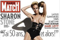 Sharon Stone zgoraj brez na naslovnisi Paris Match - thumbnail